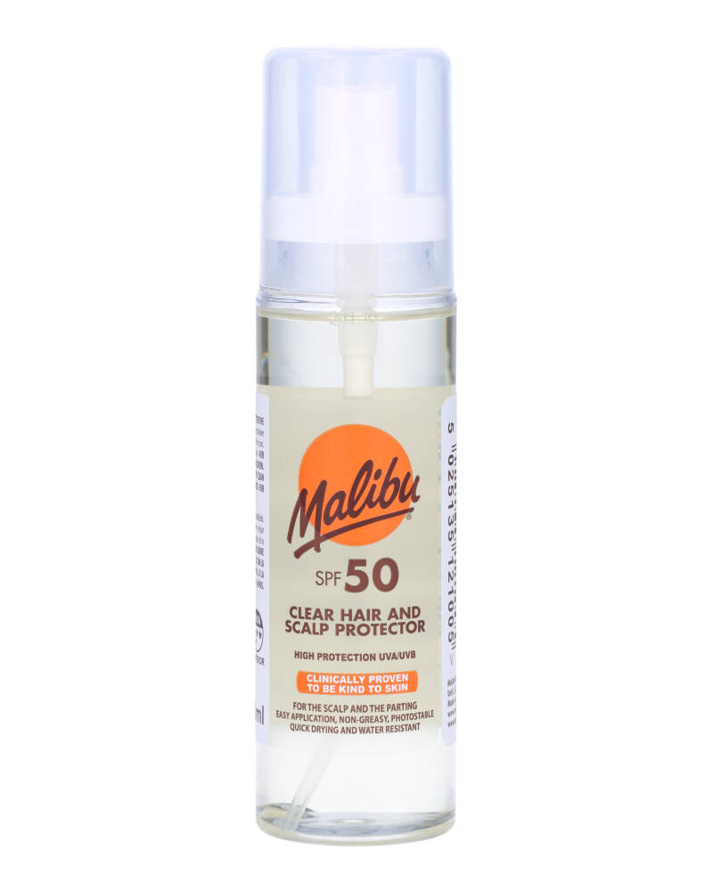 Malibu Clear Hair And Scalp Protector Spf50 100 ML Health & Beauty Personal Care Cosmetics Skin Sunscreen Beautycos