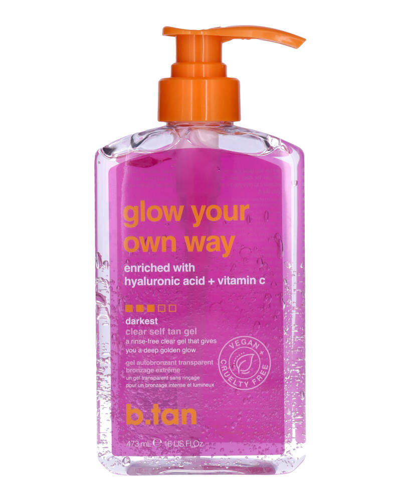 b.tan Glow Your Own Way Self Tan Gel 473 ml