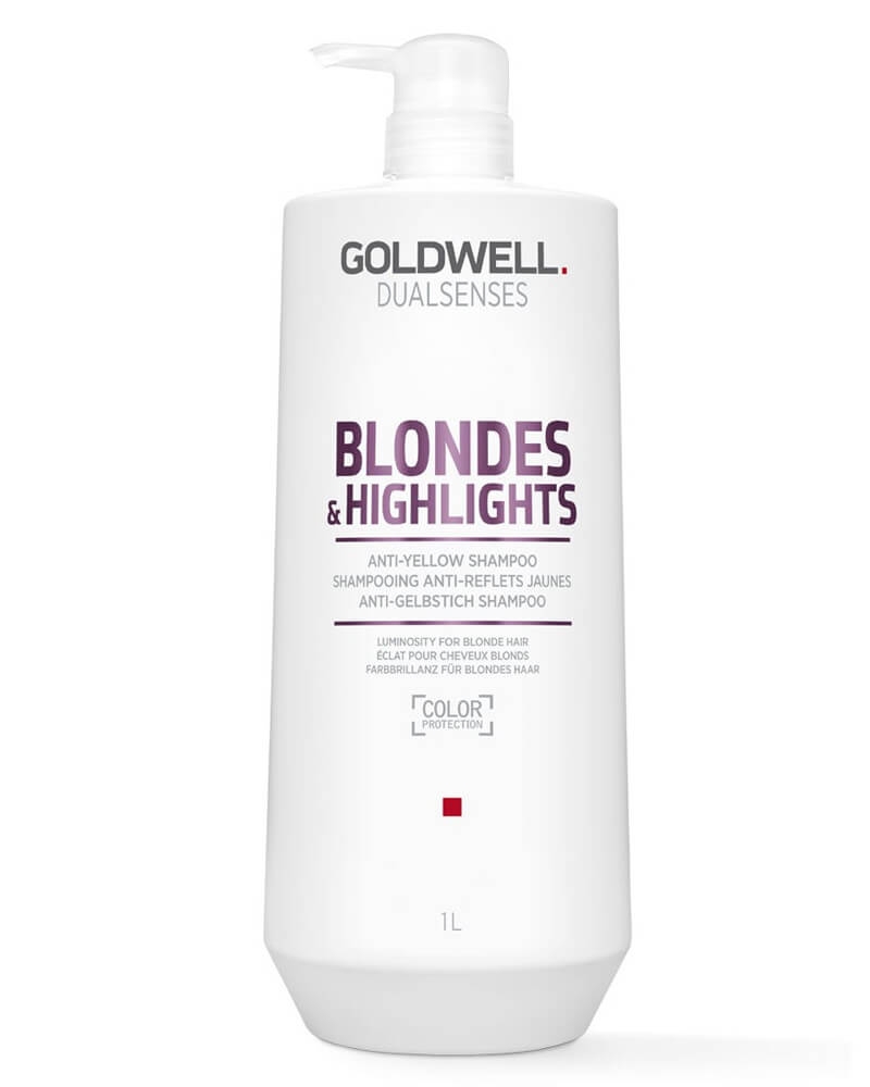 Goldwell Blondes Highlights Anti-Yellow Shampoo 1000 ML Health & Beauty Personal Care Hair Conditioner Beautycos
