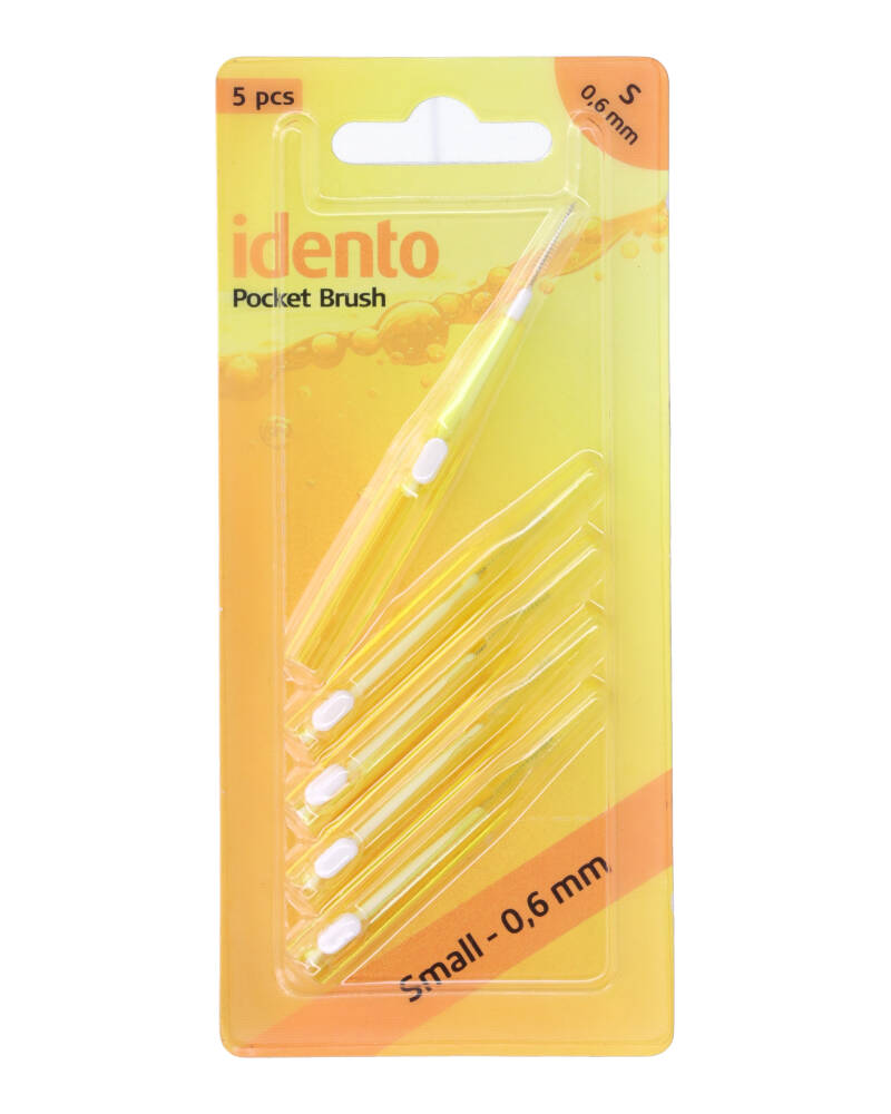 Idento Pocket Brush 5 Stk Health & Beauty Personal Care Oral Toothpicks Beautycos