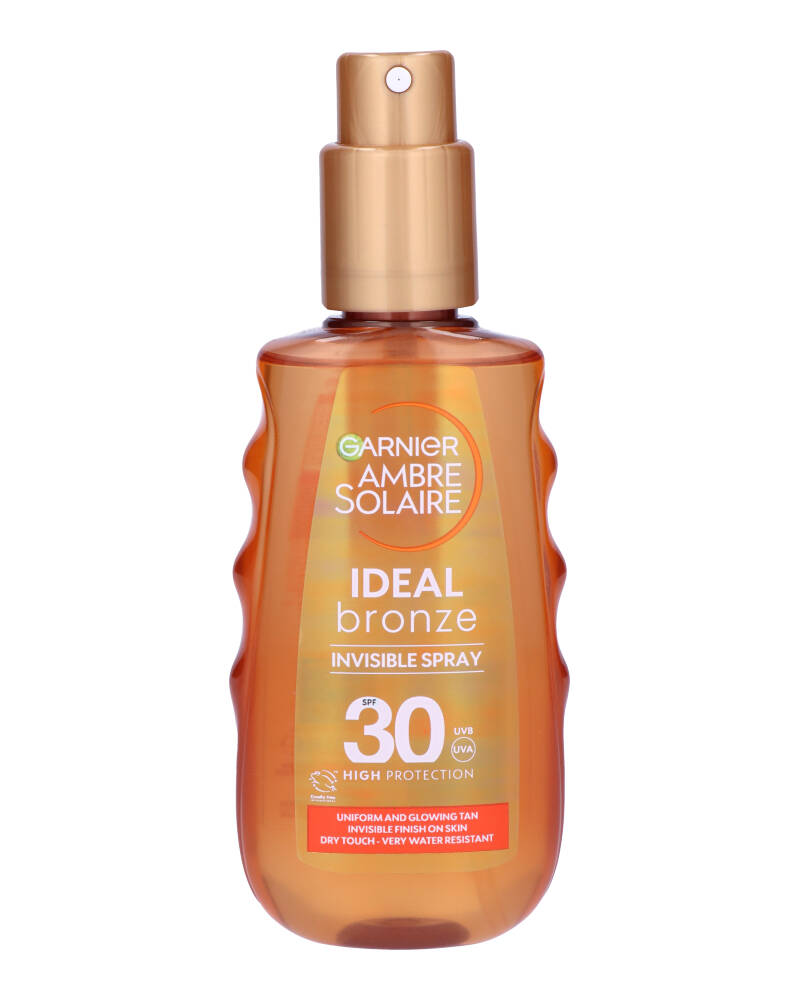 Garnier Ambre Solaire Ideal Bronze Invisible Sun Spf 30 (F) 150 ML Health & Beauty Personal Care Cosmetics Skin Tanning Products Beautycos