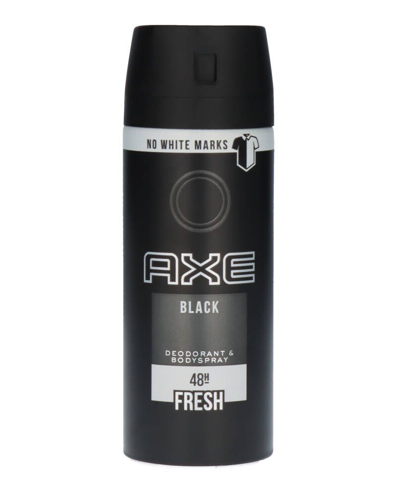 Axe Black Deodorant Bodyspray 48H Fresh 150 ML Health & Beauty Personal Care Anti-Perspirant Beautycos